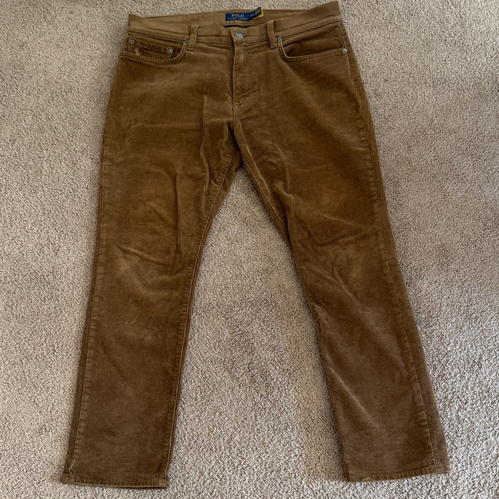 Polo by Ralph Lauren Tan Corduroy Pants